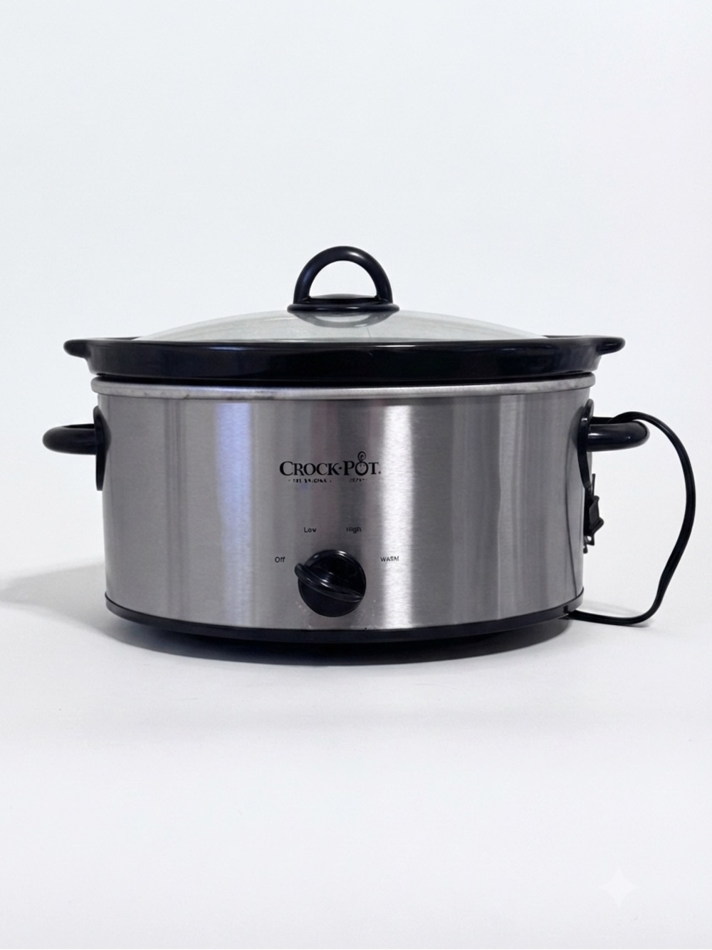 Crock-Pot Stainless Steel Slow Cooker Model SCV500-SS 5-Quart Capacity